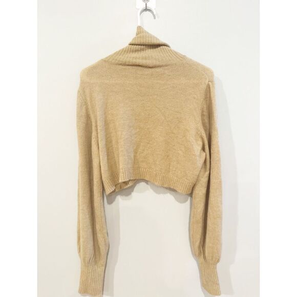 Princess Polly Cream Turtleneck Sweater - Picture 3 of 4